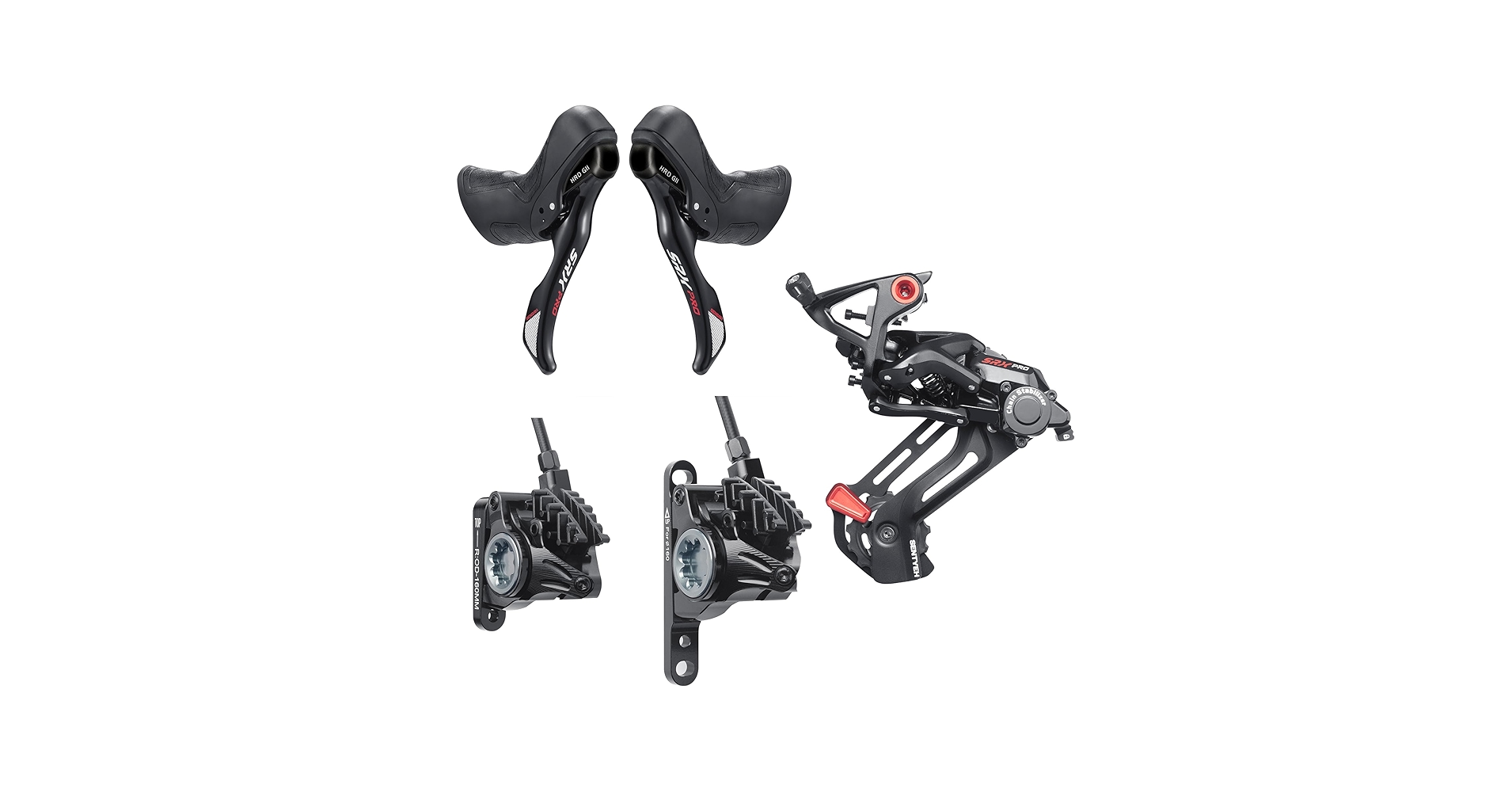 Amazon.co.jp: SENSHA SRX PRO HRD油圧ディスクブレーキです